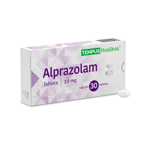 Alprazolam-Tempus-Pharma-2mg Alprazolam | Tempus Pharma 2mg - Image 1